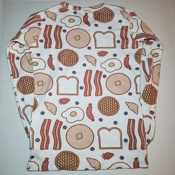 Monica + Andy Breakfast 8 Pajama Top - Picture 4 of 6